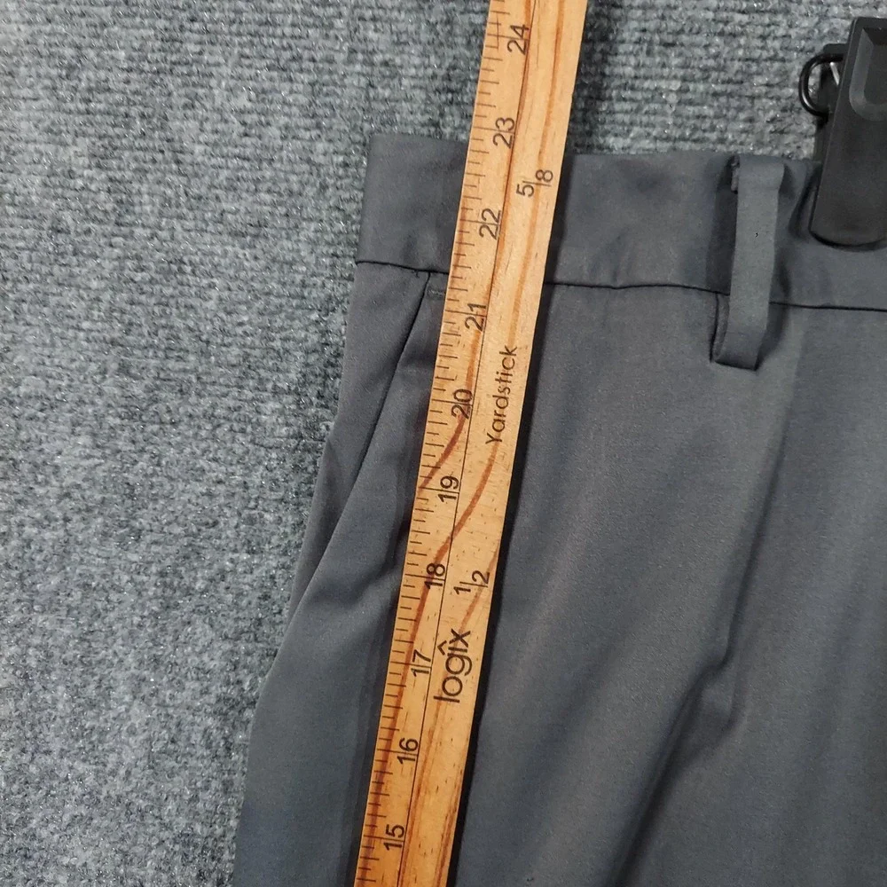 Ashworth Golf Shorts Mens 40 Gray Microfiber Chino Lightweight 10 Inseam Summer‎